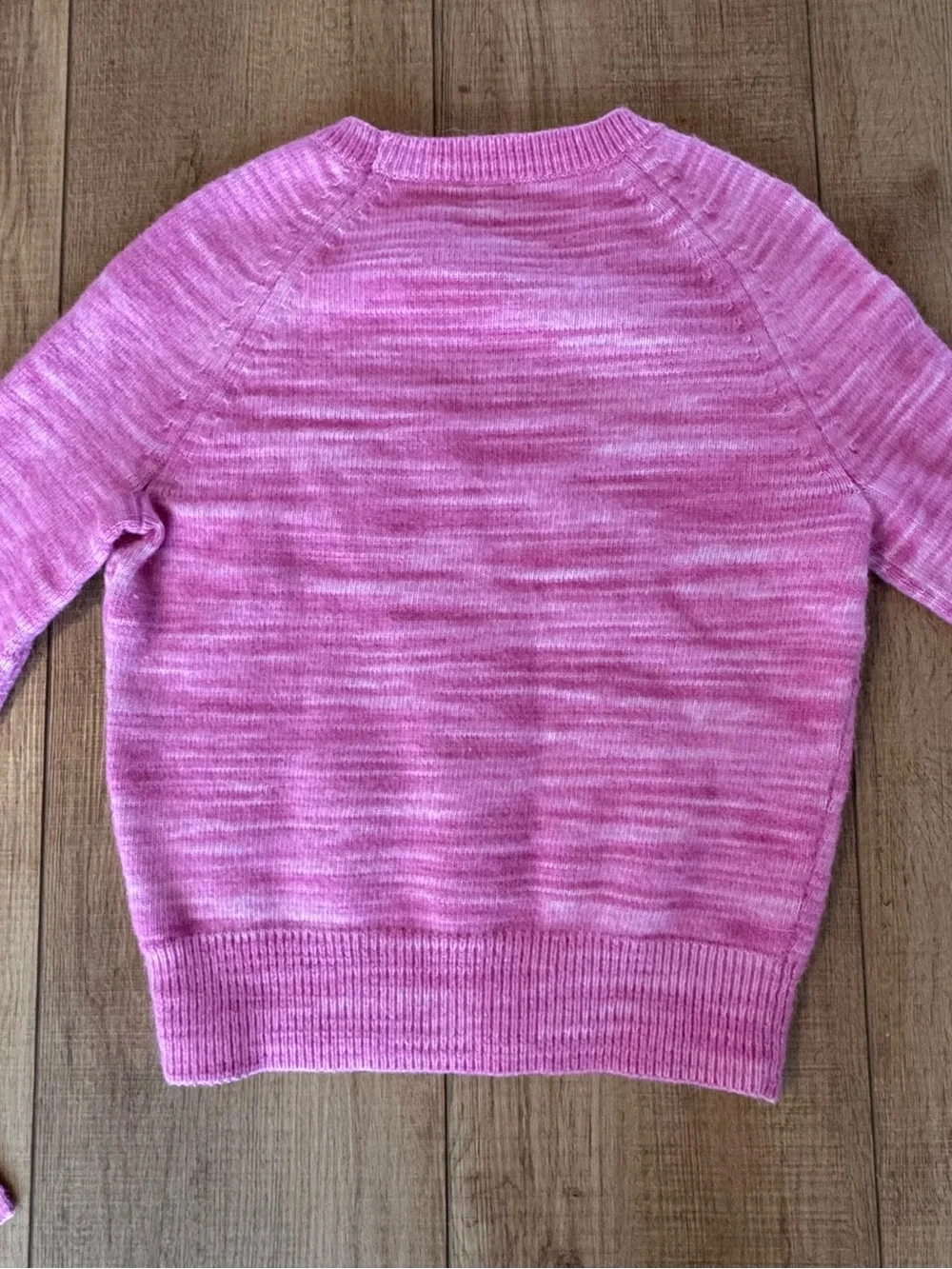J.Crew Collection Pink Alpaca Tie Bell Sleeve Sweater XS